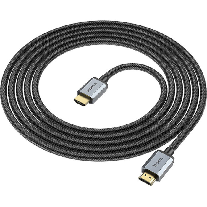 Кабель HOCO US03 HDMI v2.0 3м Black (6931474777294)