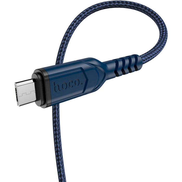 Кабель HOCO X59 Victory USB-A to Micro-USB 1м Blue