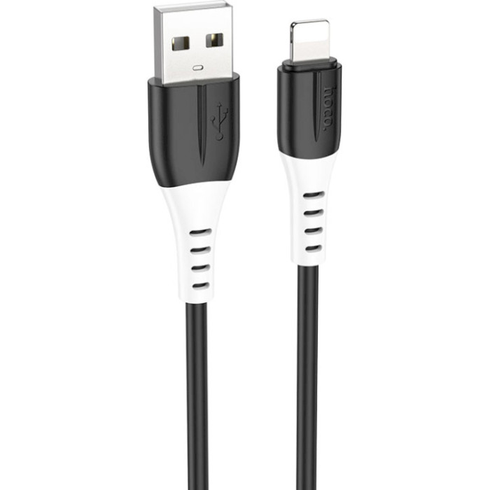 Кабель HOCO X82 USB-A to Lightning 1м Black