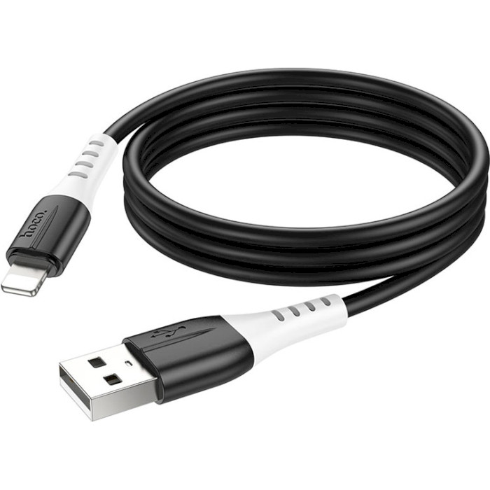 Кабель HOCO X82 USB-A to Lightning 1м Black