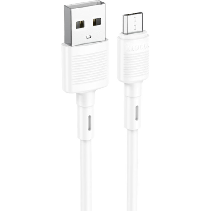 Кабель HOCO X83 Victory USB-A to Micro-USB 1м White
