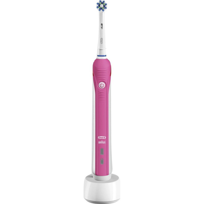Электрическая зубная щётка BRAUN ORAL-B Pro 2 2500 CrossAction D501.513.2 Pink (91177004)