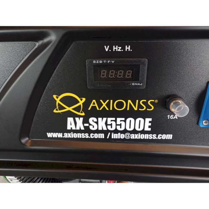 Бензиновий генератор AXIONSS AX-SK5500E