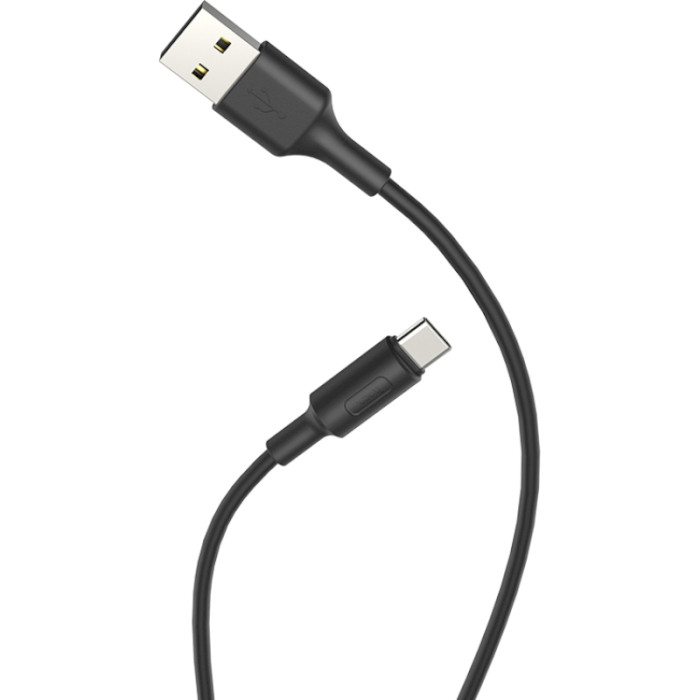 Кабель HOCO X25 Soarer USB-A to Type-C 1м Black