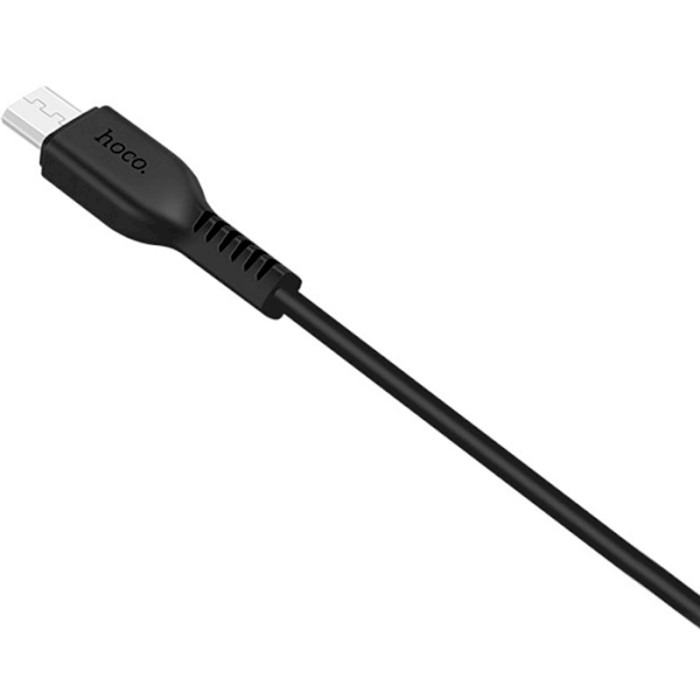 Кабель HOCO X20 Flash USB-A to Micro-USB 1м Black