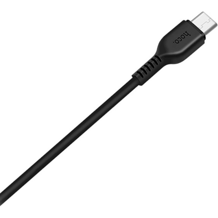 Кабель HOCO X20 Flash USB-A to Type-C 1м Black