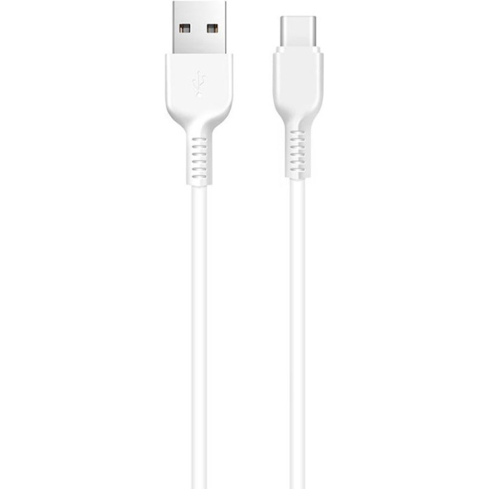 Кабель HOCO X20 Flash USB-A to Type-C 1м White