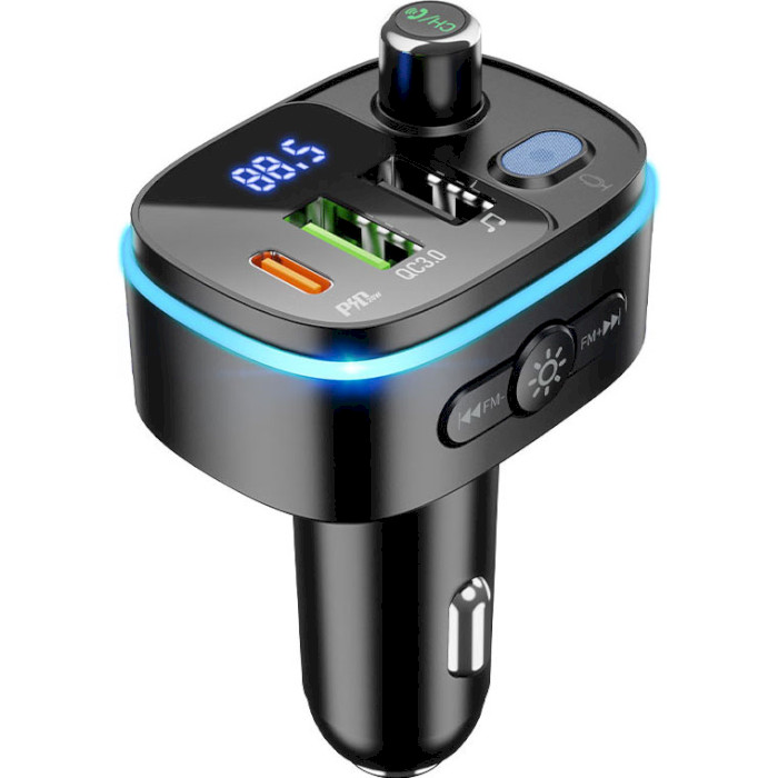 FM-трансмиттер HOCO E62 Fast PD20W+QC3.0 Car Charger with FM Transmitter