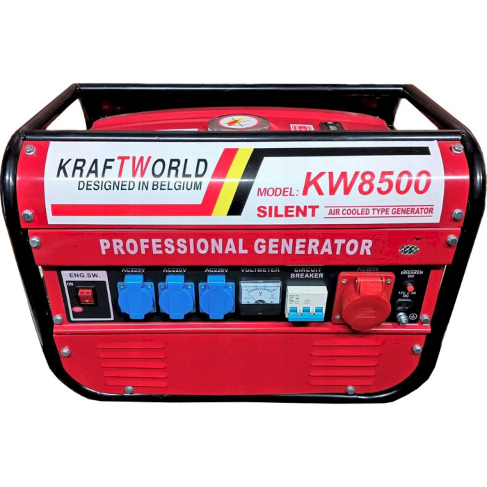 Бензиновый генератор KRAFTWORLD KW-8500