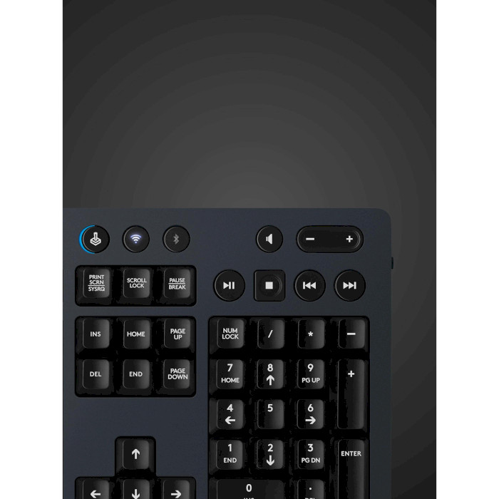 Клавіатура бездротова LOGITECH G613 Dark Gray (920-008393)