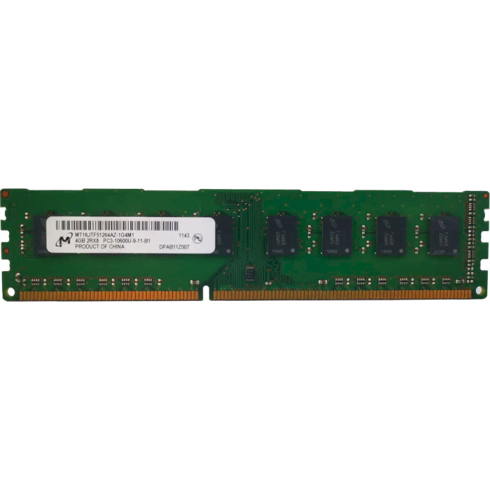 Модуль памяти MICRON DDR3 1333MHz 4GB (MT16JTF51264AZ-1G4M1)