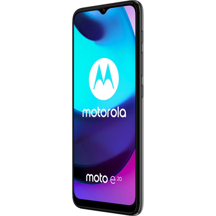 Смартфон MOTOROLA Moto E20 2/32GB Graphite Gray (PASY0004PL)