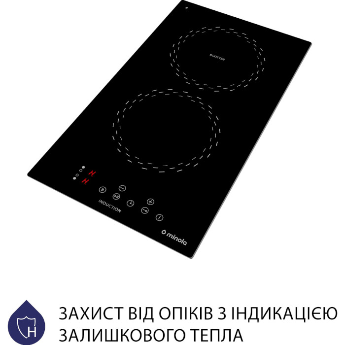 Варочная поверхность индукционная MINOLA MI 3038 KBL