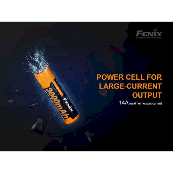 Аккумулятор FENIX Li-Ion 18650 3000mAh 3.6V (ARB-L18-3000P)