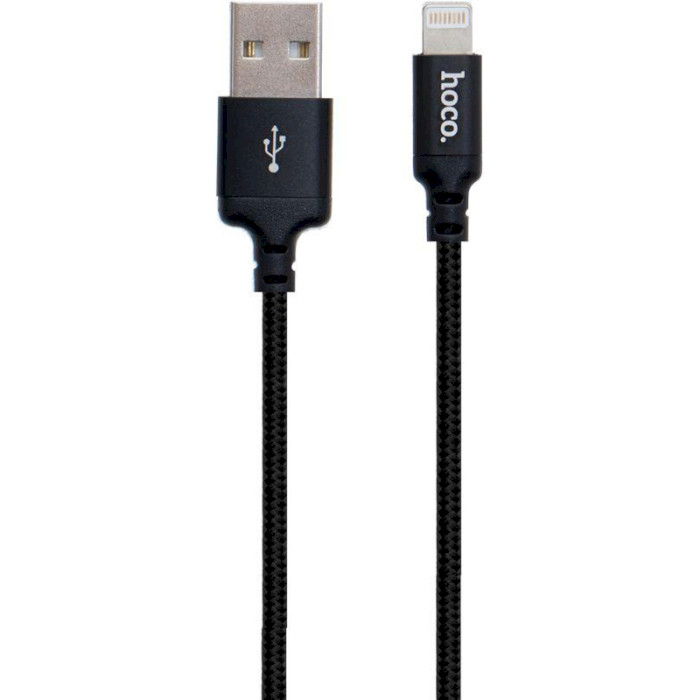 Кабель HOCO X14 Times speed USB-A to Lightning 2м Black