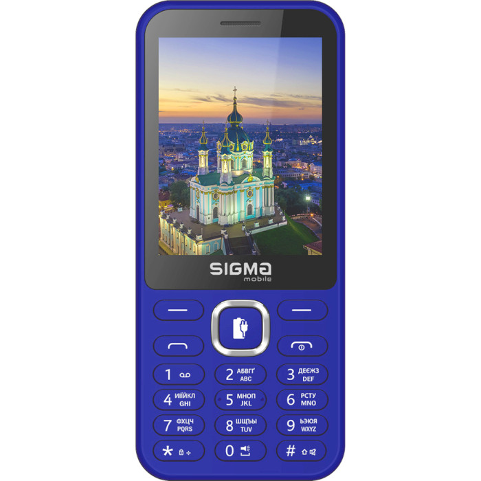 Мобільний телефон SIGMA MOBILE X-style 31 Power Type-C Blue (4827798855027)