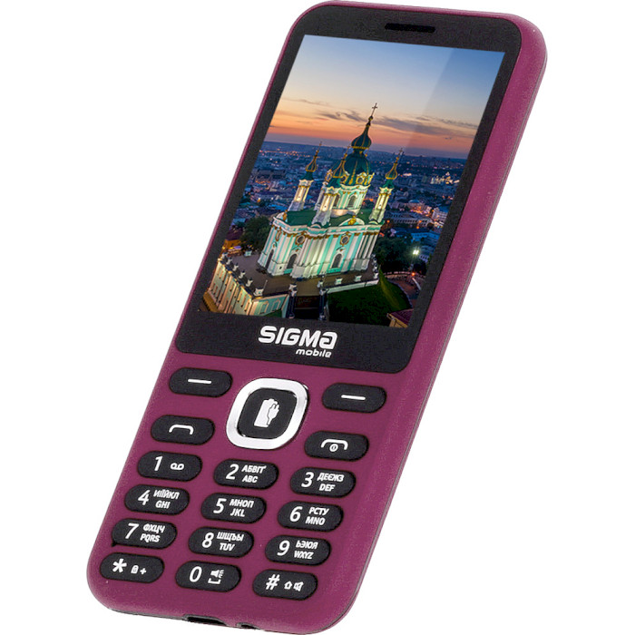 Мобильный телефон SIGMA MOBILE X-style 31 Power Type-C Purple (4827798855041)