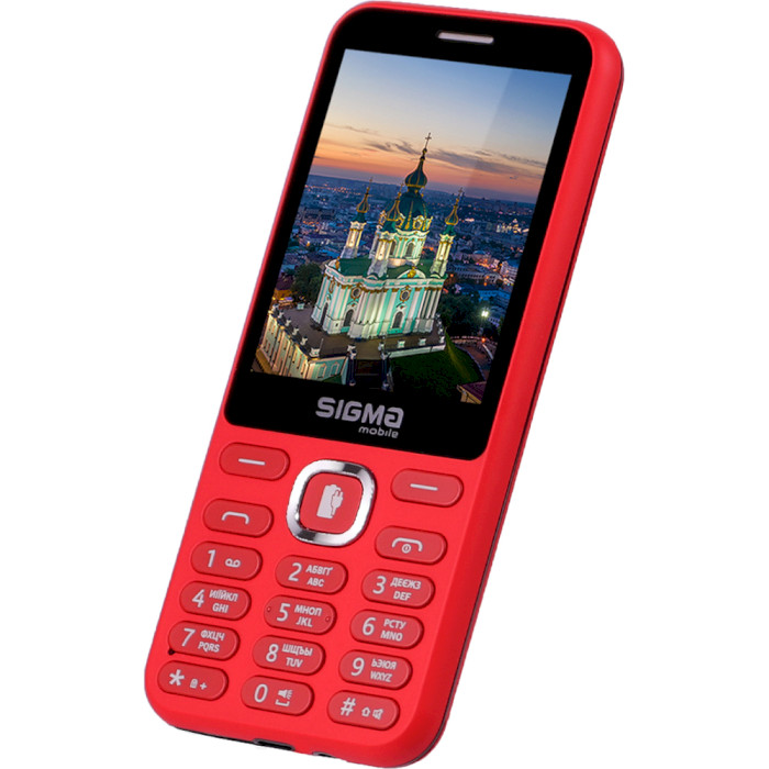 Мобільний телефон SIGMA MOBILE X-style 31 Power Type-C Red (4827798855058)