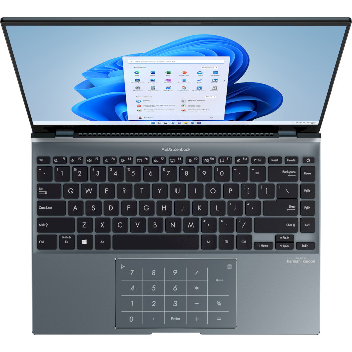 Ноутбук ASUS ZenBook 14X UX5401ZA Pine Gray (UX5401ZA-KP181)