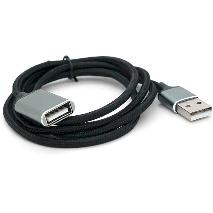 Кабель-подовжувач VEGGIEG USB 2.0 AM/AF 1м (YT-AM/AF-UF2-1)