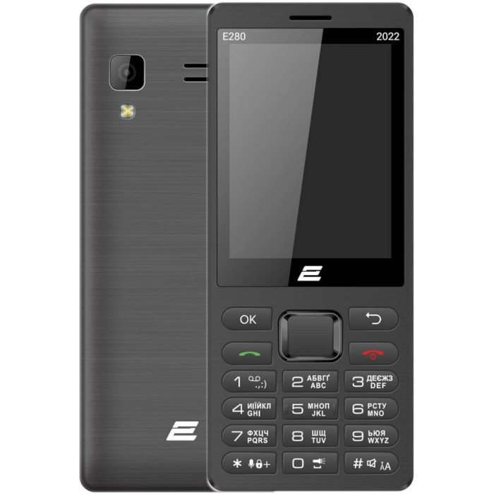 Мобильный телефон 2E E280 2022 Black
