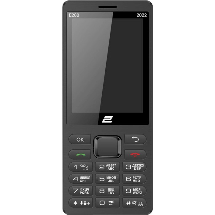 Мобильный телефон 2E E280 2022 Black