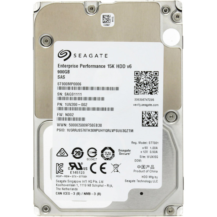 Жорсткий диск 2.5" SEAGATE Enterprise Performance 15K 900GB SAS 15K (ST900MP0006)