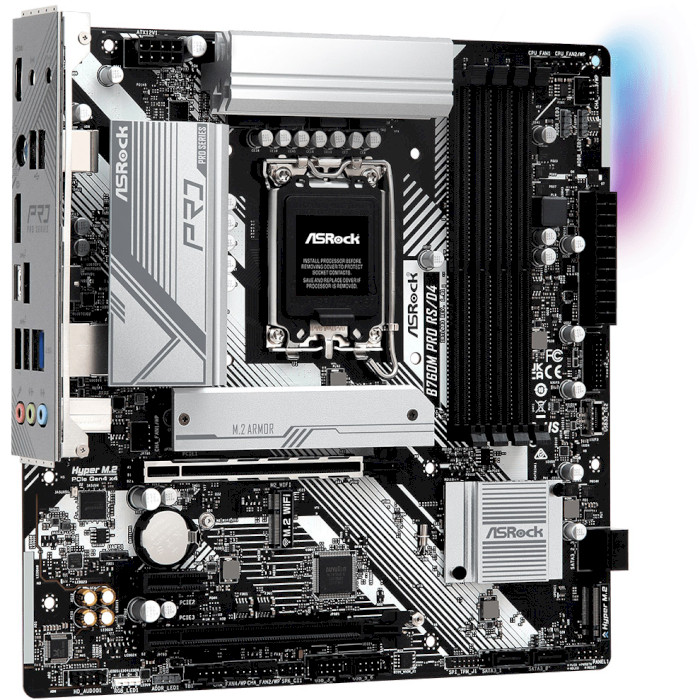 Материнська плата ASROCK B760M Pro RS/D4