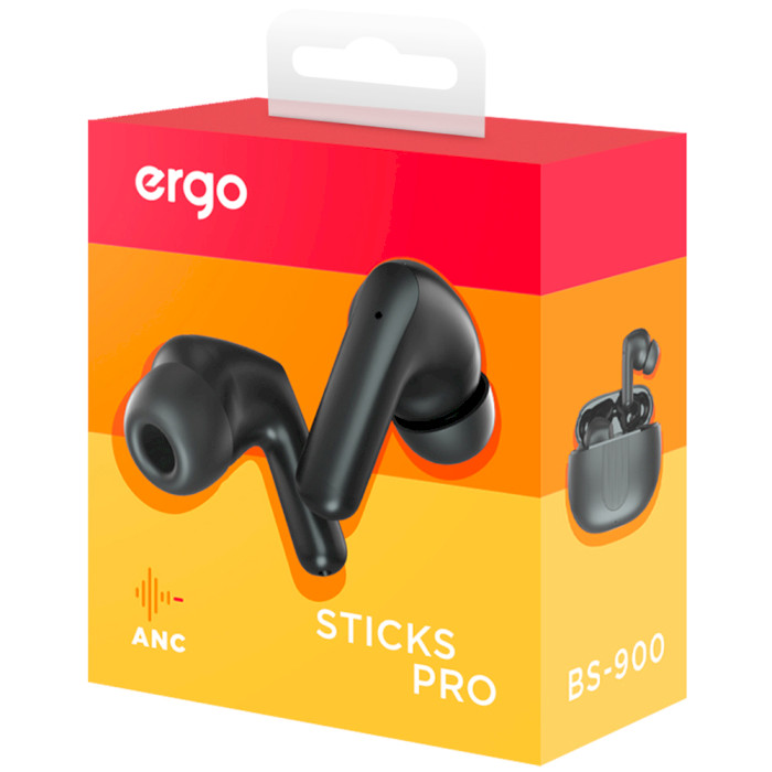 Навушники ERGO BS-900 Sticks Pro Black