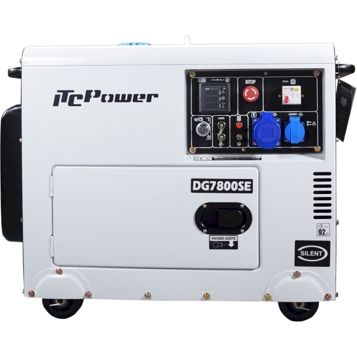 Дизельный генератор ITC POWER DG7800SE
