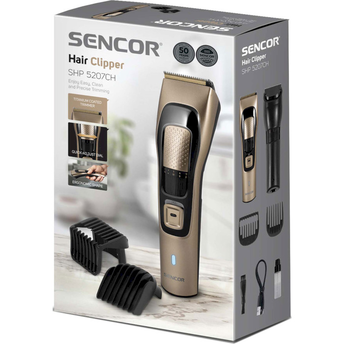 Машинка для стрижки волосся SENCOR SHP 5207CH (41014362)