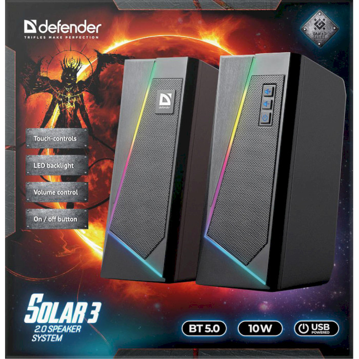 Акустическая система DEFENDER Solar 3 (65103)