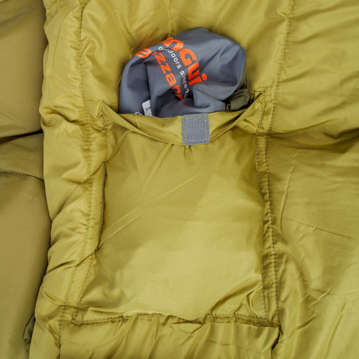 Спальник-одеяло PINGUIN Blizzard PFM 190 Wide -1°C Khaki Left (239744)