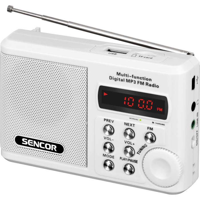 Радиоприёмник SENCOR SRD 215 W (35039902)