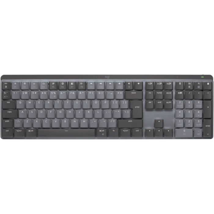 Клавиатура беспроводная LOGITECH MX Mechanical Clicky Graphite (920-010759)