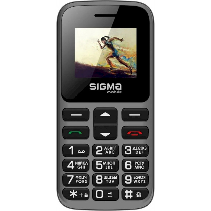 Мобільний телефон SIGMA MOBILE Comfort 50 Hit 2020 Gray (4827798120927)