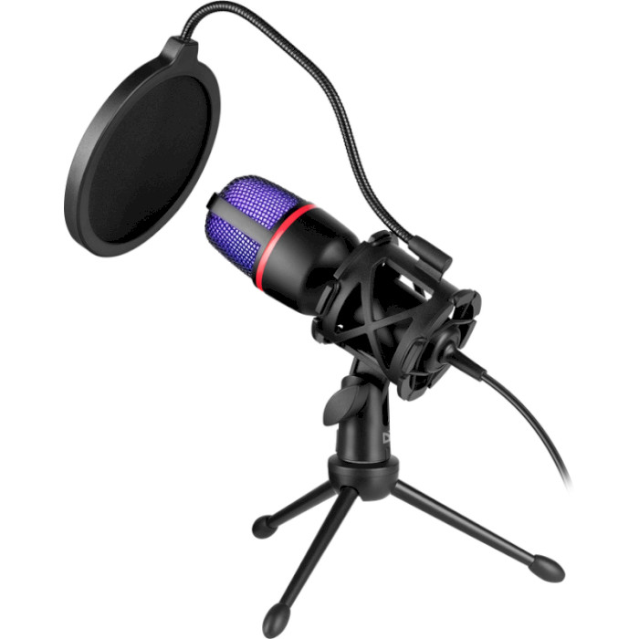 Мікрофон для стримінгу/подкастів DEFENDER Forte GMC 300 (64631)