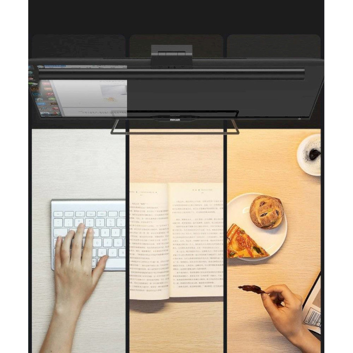 Лампа-скрінбар BASEUS i-wok Series USB Asymmetric Light Source Screen Handing Light Black (DGIWK-B01)