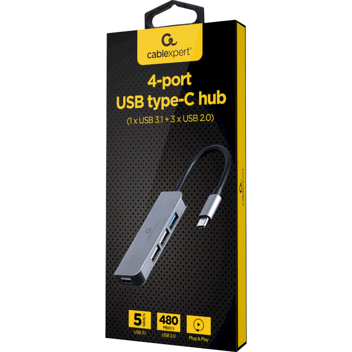 USB хаб CABLEXPERT UHB-CM-U3P1U2P3-01