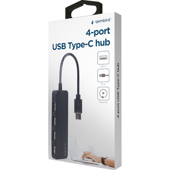 USB хаб GEMBIRD UHB-CM-U2P4-01