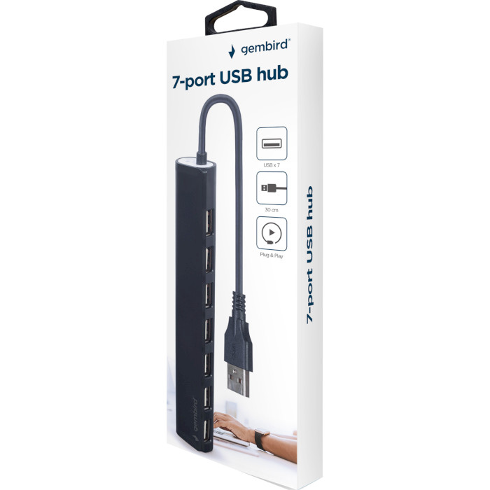 USB хаб GEMBIRD UHB-U2P7-04