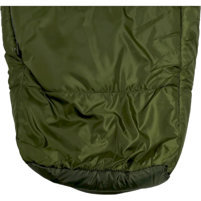 Спальний мішок CAMPOUT Linden 185 -7°C Khaki Right (249248)