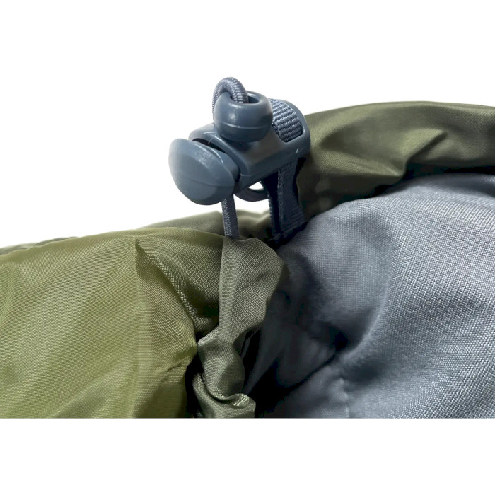 Спальник-одеяло CAMPOUT Oak 190 +1°C Khaki Right (251449)
