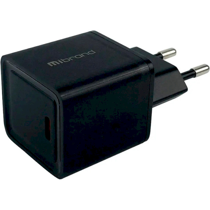 Зарядний пристрій MIBRAND MI-31 GaN Travel Charger USB-C Black (MIWC/31CB)