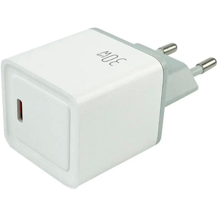 Зарядний пристрій MIBRAND MI-31 GaN Travel Charger USB-C White (MIWC/31CW)