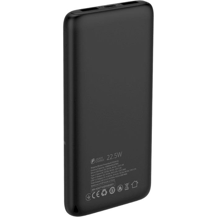 Повербанк SIGMA MOBILE X-power SI10A1Q 10000mAh Black