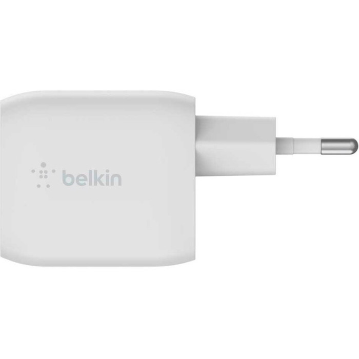 Зарядний пристрій BELKIN Boost Up Charge Pro Dual USB-C GaN Wall Charger PPS 45W White (WCH011VFWH)