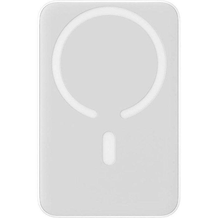 Повербанк з бездротовою зарядкою BASEUS Magnetic Mini Wireless Fast Charge Power Bank 20W 1000mAh White (PPCX030002)