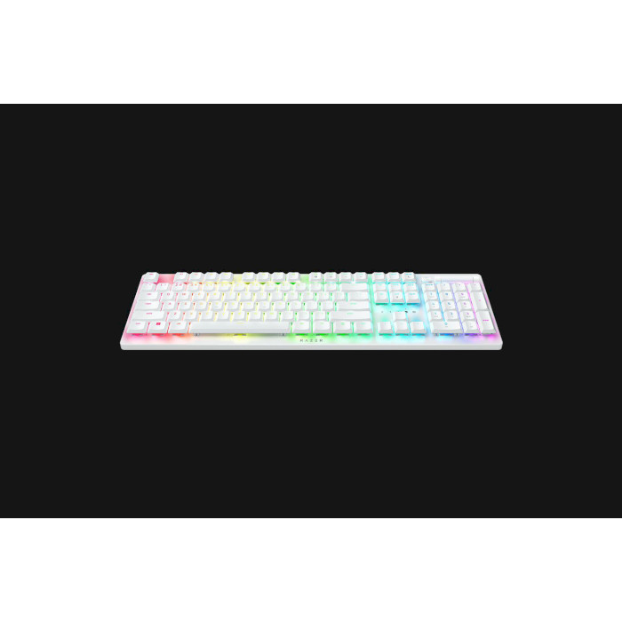 Клавиатура беспроводная RAZER DeathStalker V2 Pro Clicky Optical Purple Switch White (RZ03-04363500-R3M1)