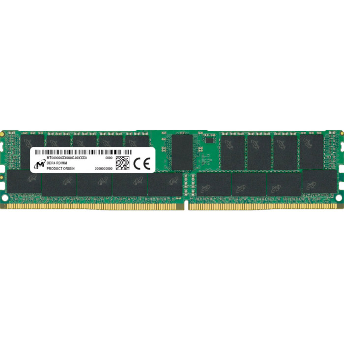 Модуль пам'яті DDR4 3200MHz 16GB MICRON ECC UDIMM (MTA9ASF2G72AZ-3G2F1R)